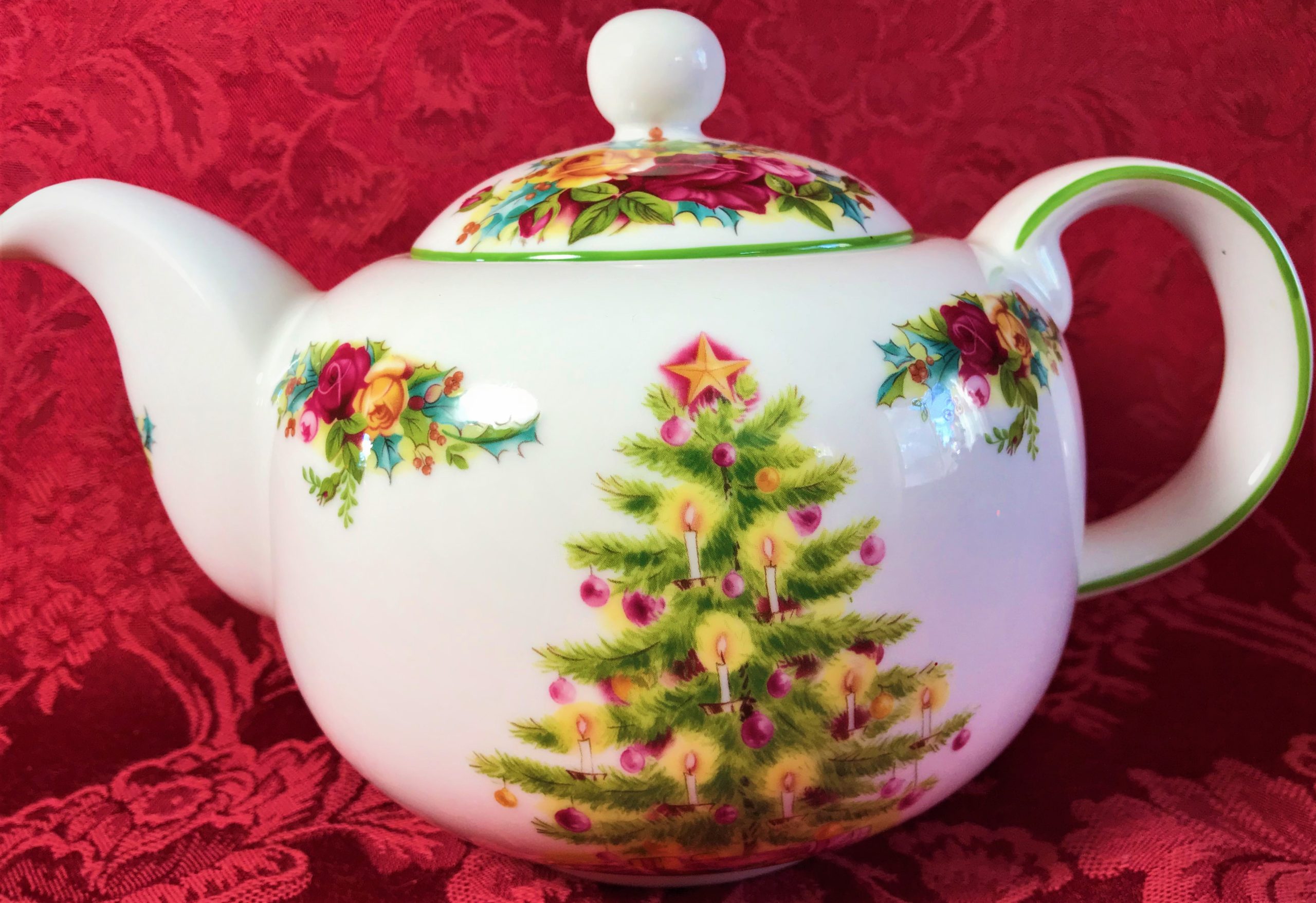 Christmas Teacups and Teapots - Teas The Season