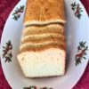 Sliced Loaf of Christmas Eggnog Quick Bread