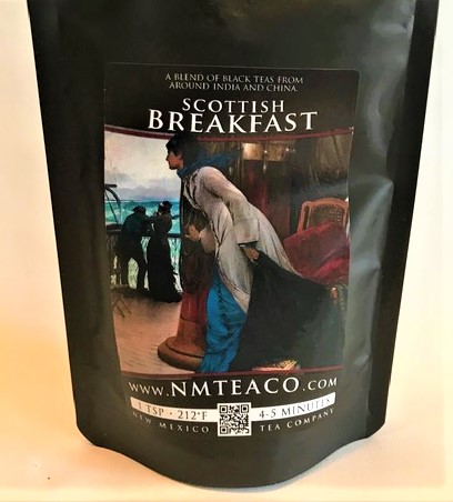 New Mexico Tea company package of Scottish Breakfast.