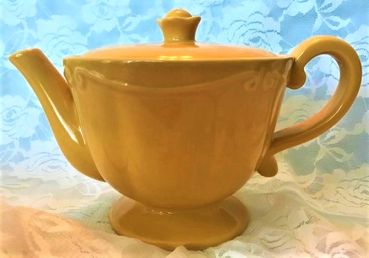Golden Teapot from Hadley's Tea Shop