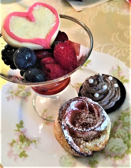 Beauty and the Beast Afternoon Tea - Dessert Plate