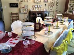 Beauty and the Beast Afternoon Tea - Table Setting