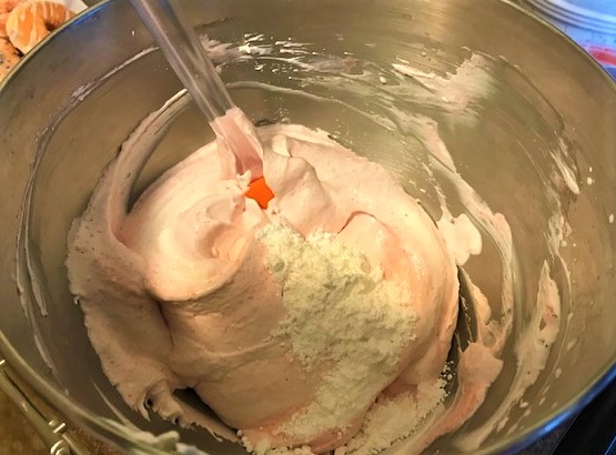 Strawberry Fool - A fresh fruit dessert  folds pureed fruit into stiff whipped cream
