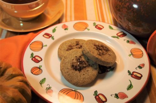 Pumpkin Spice Tea Shortbread - Baking With Tea